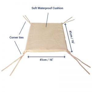 Shower Chair Back Cushion